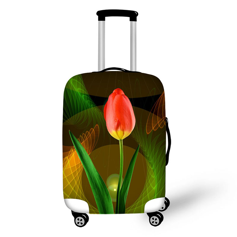 Waterproof Suitcase Cover Protector - Abstrakcyjny projekt ochraniacz na bagaż pokrowce