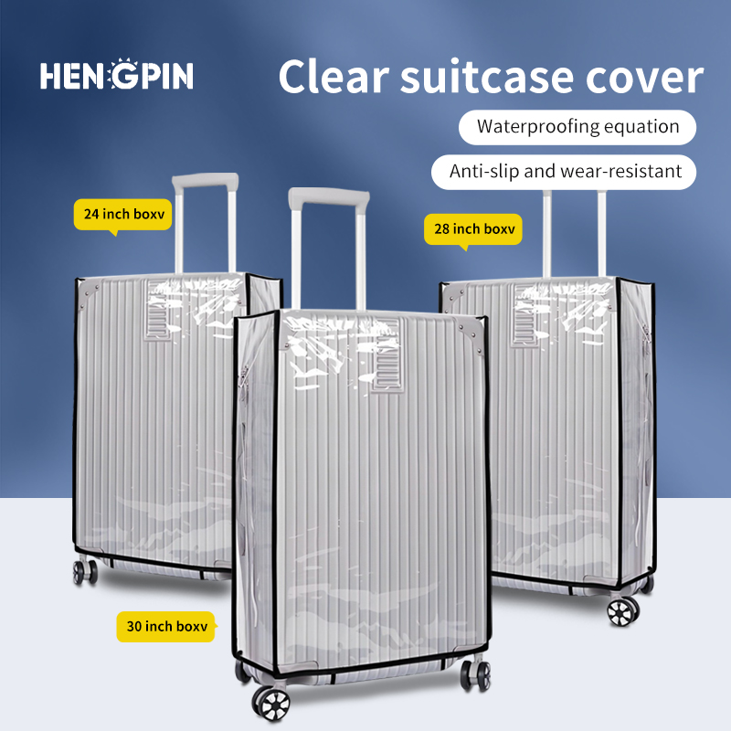 Waterproof Suitcase Cover Protector - Pełna przejrzystość obudowa ochronna bagażowe wodoodporny
