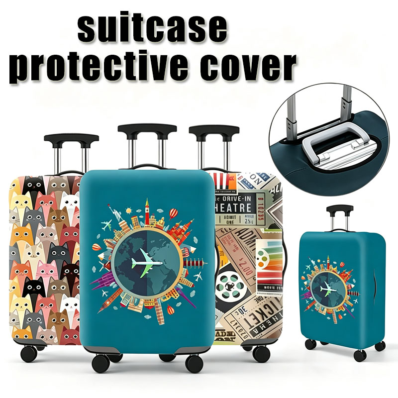 Waterproof Suitcase Cover Protector - Nowe Pokrowce Ochronne na Walizki Podróżne