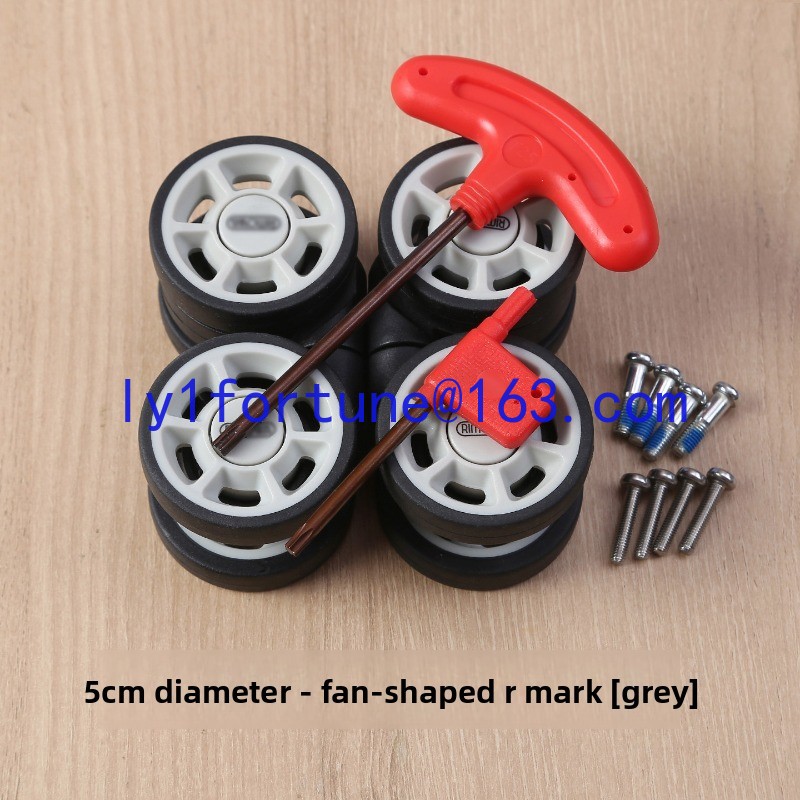 Silent Replacement Luggage Wheels - Odpowiednie do akcesoriów do naprawy kół