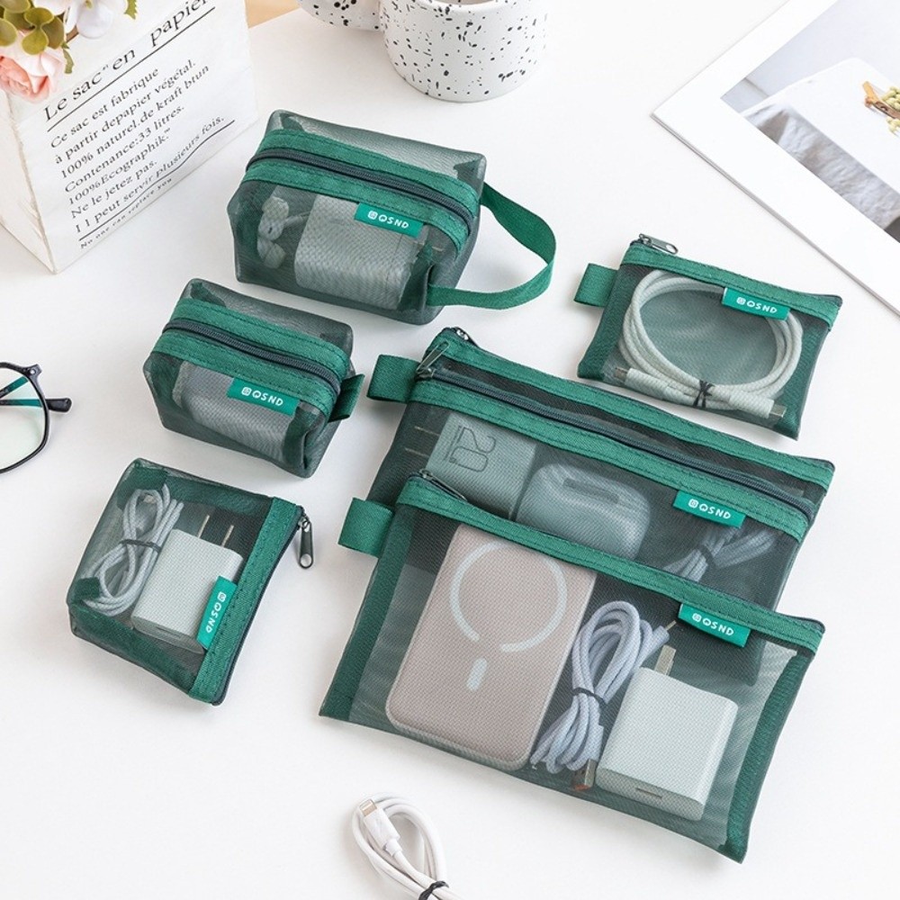Cosmetic Bags - Wytrzymała, przezroczysta torba do przechowywania z