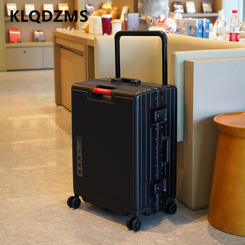 Aluminum Frame Carry On Luggage - Walizka KLQDZMS z aluminiową ramą, kabinowa,