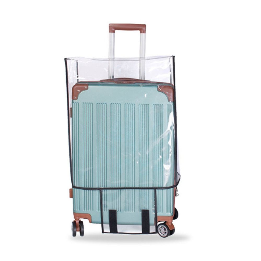 Waterproof Suitcase Cover Protector - Przezroczysty pokrowiec na bagaż z PVC,
