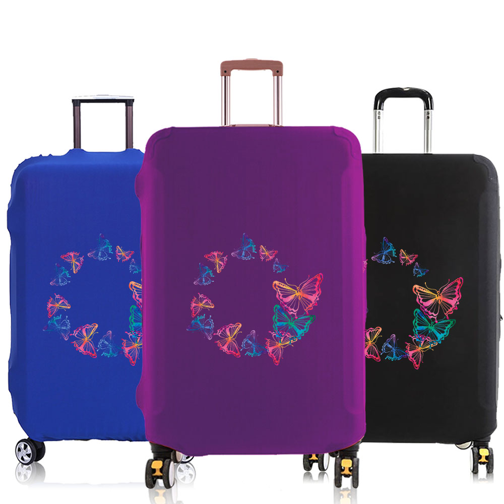 Luggage Protective Cover Transparent - Pokrowiec na walizkę, ochraniacz na bagaż,