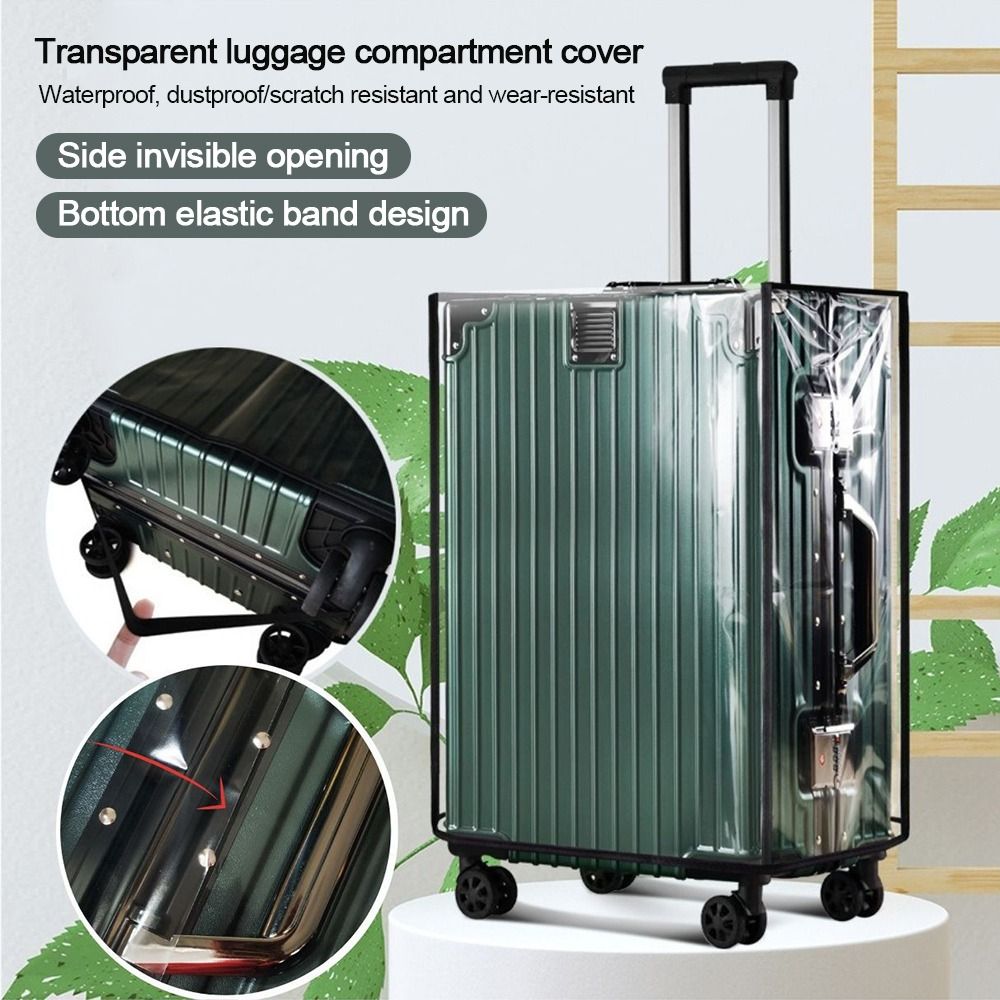 Wytrzymały, w pełni przezroczy – Waterproof Suitcase Cover Protector recenzja i cena