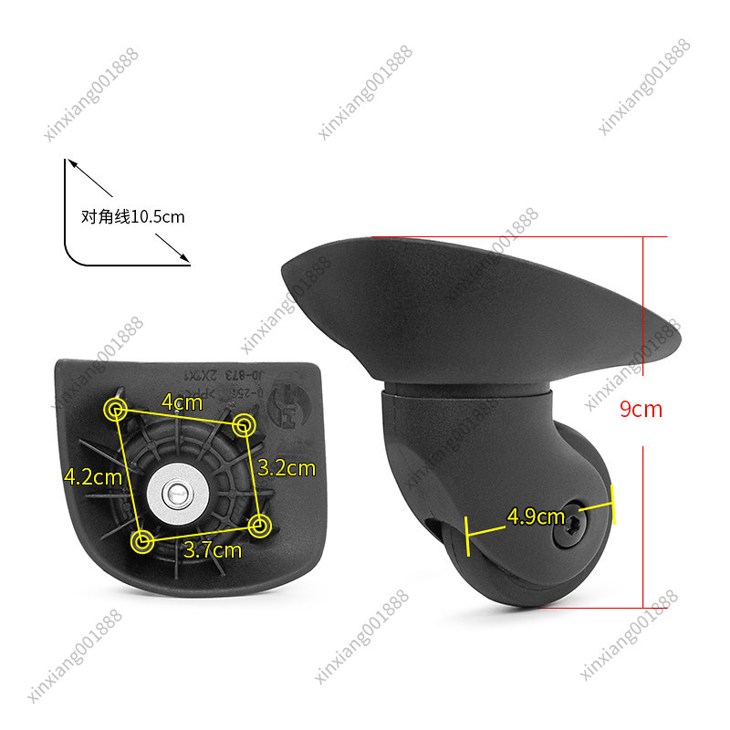 Części zamienne do walizki Sam – Silent Replacement Luggage Wheels recenzja i cena