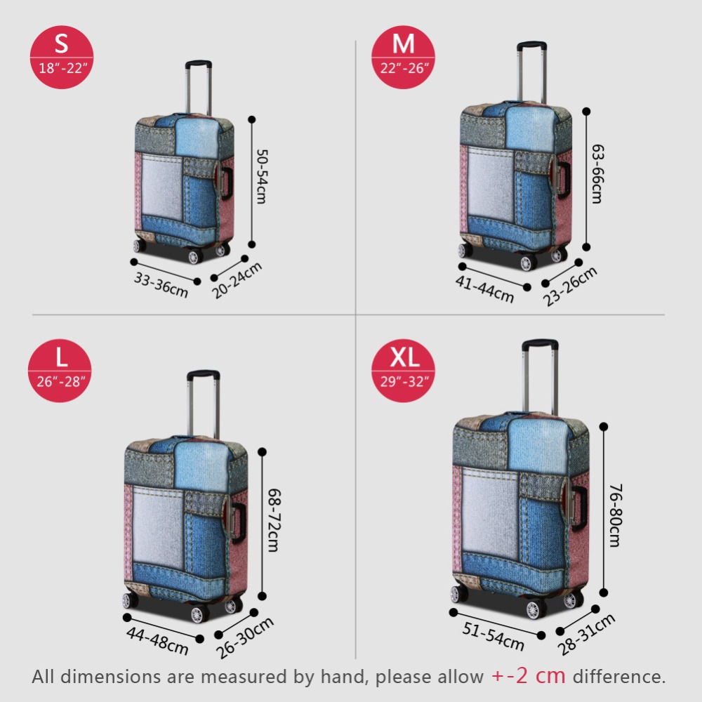 Świąteczny pokrowiec na walizk – Waterproof Suitcase Cover Protector recenzja i cena