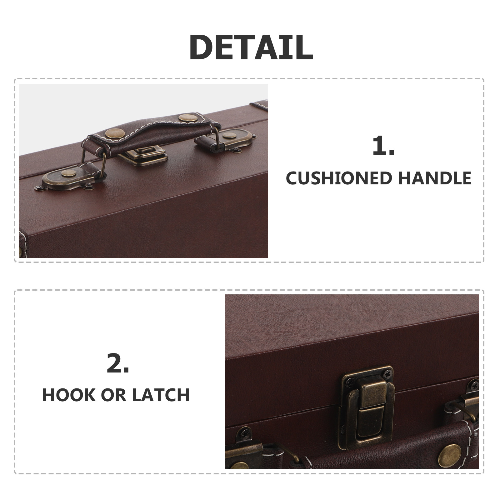 Drewniane retro pudełko do prz – Retro Vintage Trunk Suitcase recenzja i cena