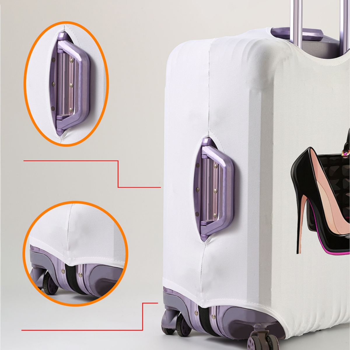 Ochraniacz na walizkę elastycz – Waterproof Suitcase Cover Protector recenzja i cena
