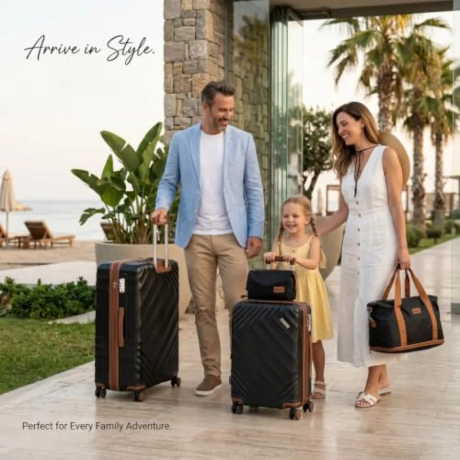 5-częściowy zestaw twardych, r – Expandable Hard Shell Luggage Set recenzja i cena