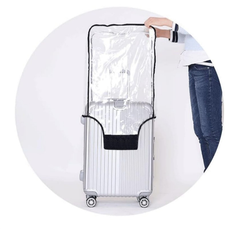 Wodoodporny Pokrowiec na Waliz – Luggage Protective Cover Transparent recenzja i cena