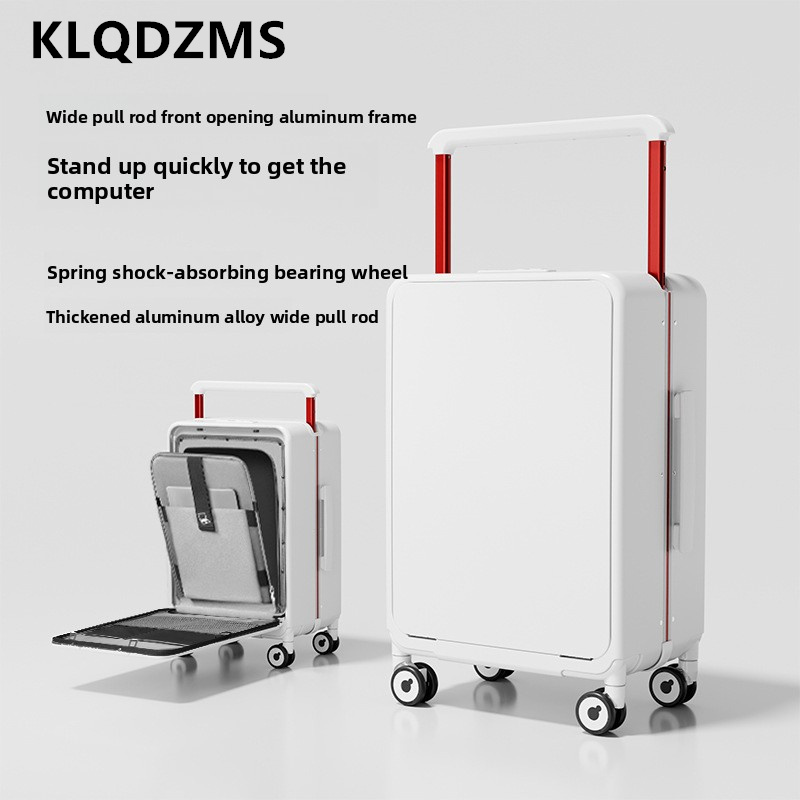 KLQDZMS Walizka męska 20/24 ca – Spinner Wheel Rolling Suitcase 20 Inch recenzja i cena