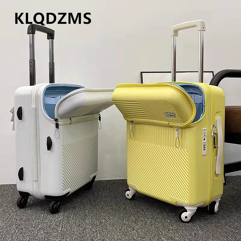 KLQDZMS 20/24-calowa wysokiej  – Front Opening Laptop Luggage 24 Inch recenzja i cena