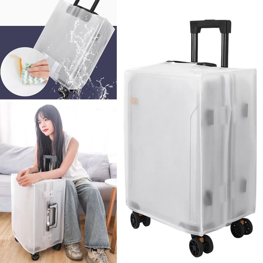 Nowa, matowa osłona na bagaż,  – Waterproof Suitcase Cover Protector recenzja i cena