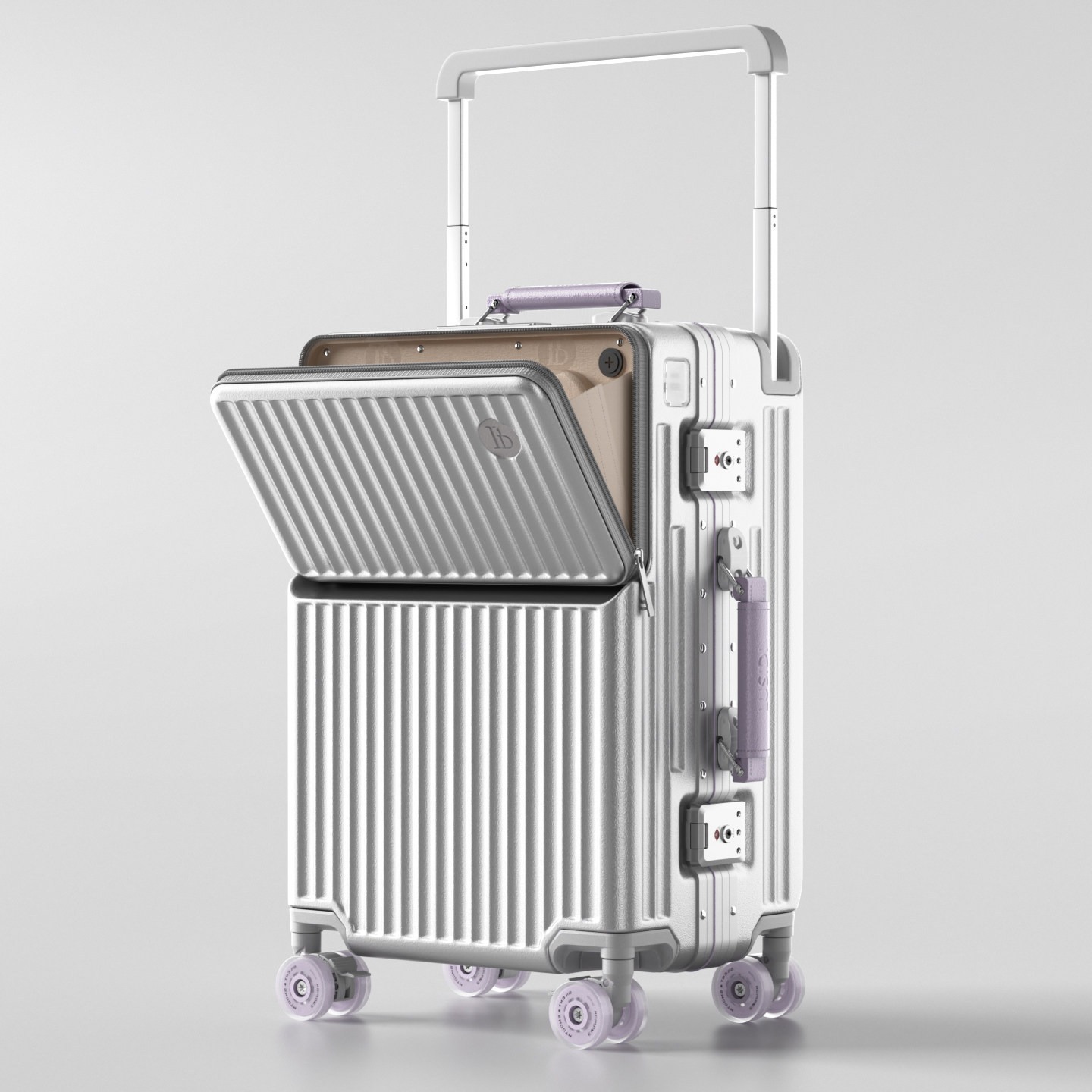 Walizka z otwieranym przodem,  – Aluminum Frame Carry On Luggage recenzja i cena