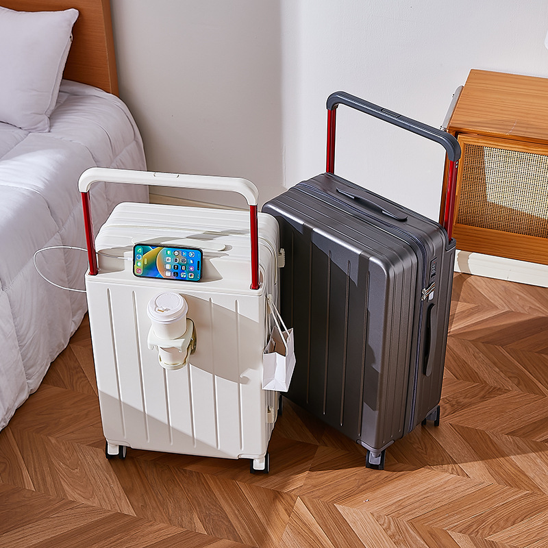 Walizka podróżna z szerokim uc – Spinner Wheel Rolling Suitcase 20 Inch recenzja i cena