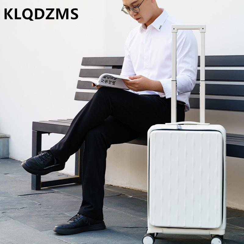 KLQDZMS bagaż podróżny otwiera – Front Opening Laptop Luggage 24 Inch recenzja i cena