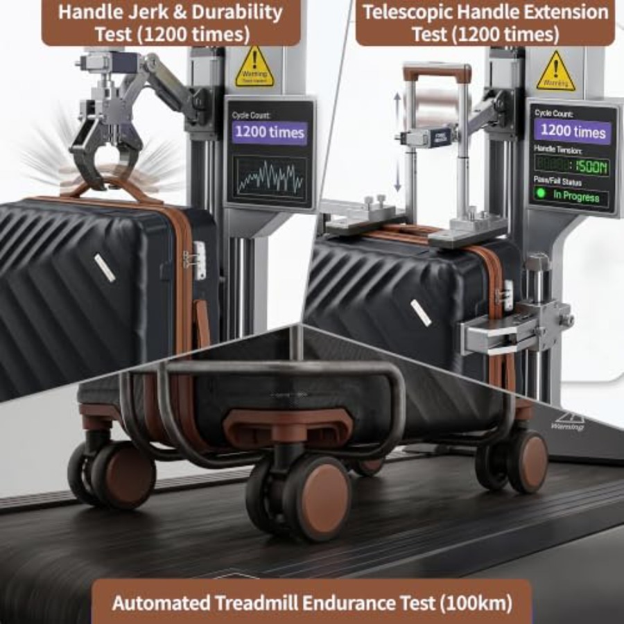 6-częściowy zestaw walizek z t – Expandable Hard Shell Luggage Set recenzja i cena