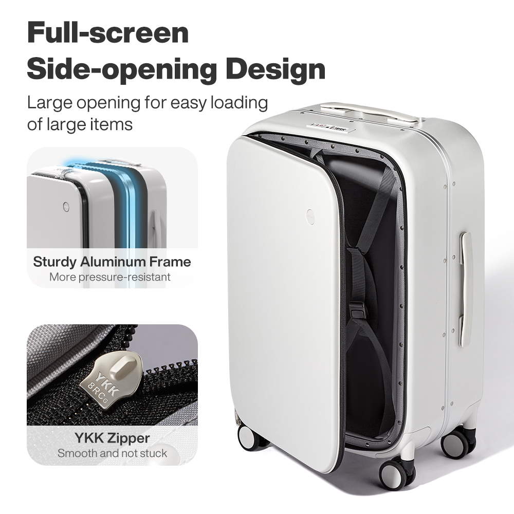 Walizka na kółkach Mixi New PC – Aluminum Frame Carry On Luggage recenzja i cena