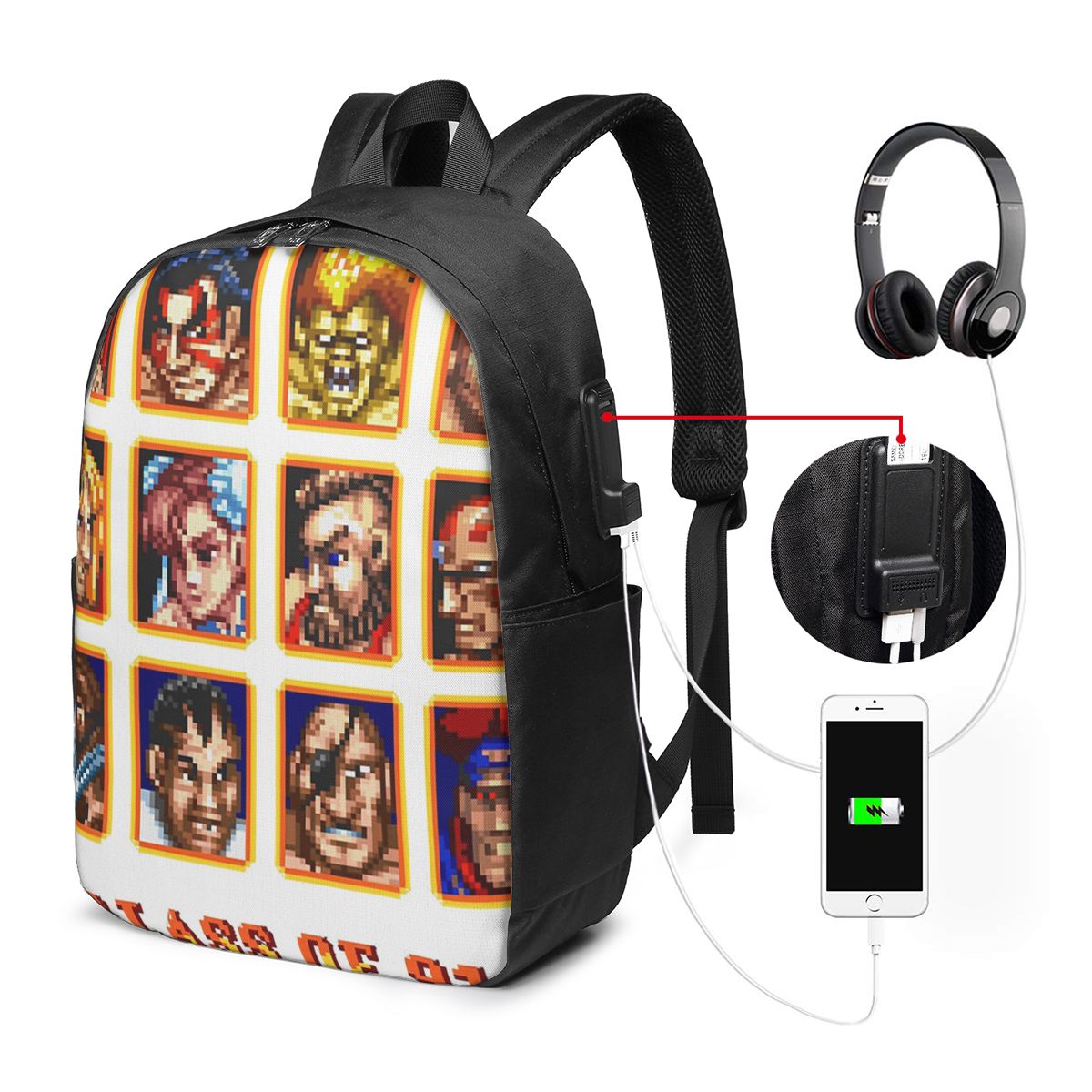 Plecak Defeated Portraits Supe – Travel Bags recenzja i cena