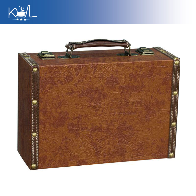 Dekoracyjna skrzynia w stylu v – Retro Vintage Trunk Suitcase recenzja i cena
