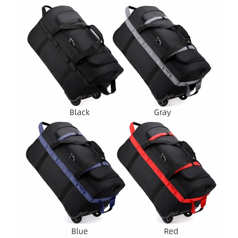 Wytrzymała torba podróżna na k – Foldable Rolling Luggage Bag recenzja i cena