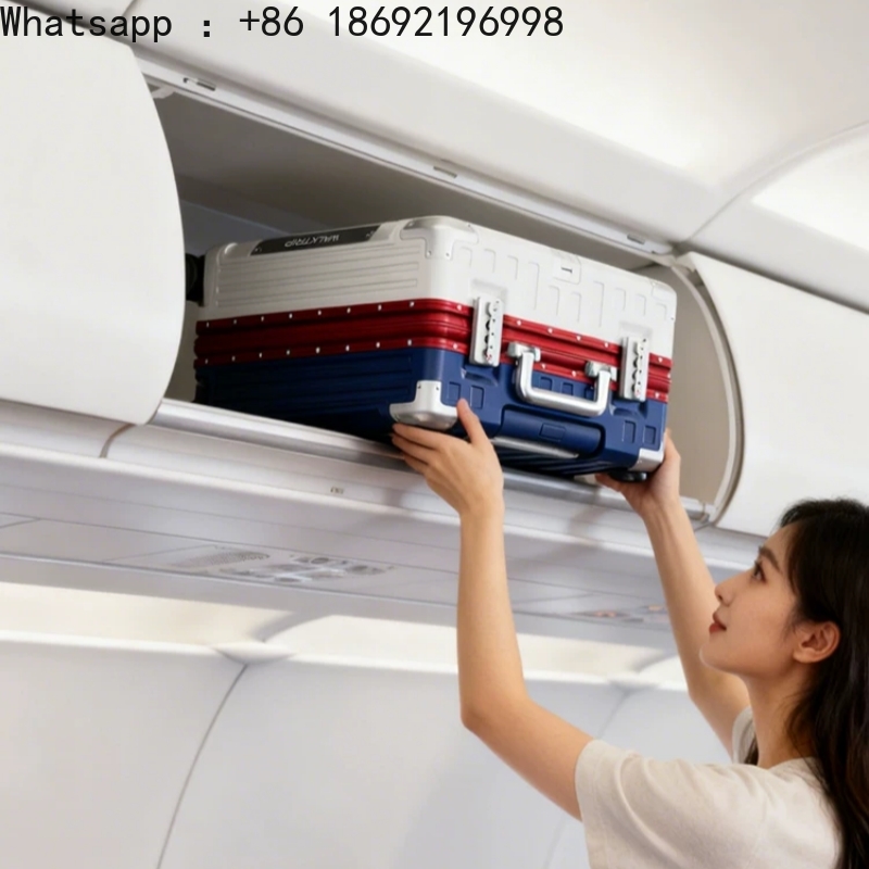 Walizka podręczna 18 cali, wys – Aluminum Frame Carry On Luggage recenzja i cena