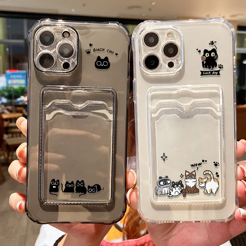 Etui na telefon Cute Black Cat – Wallets recenzja i cena