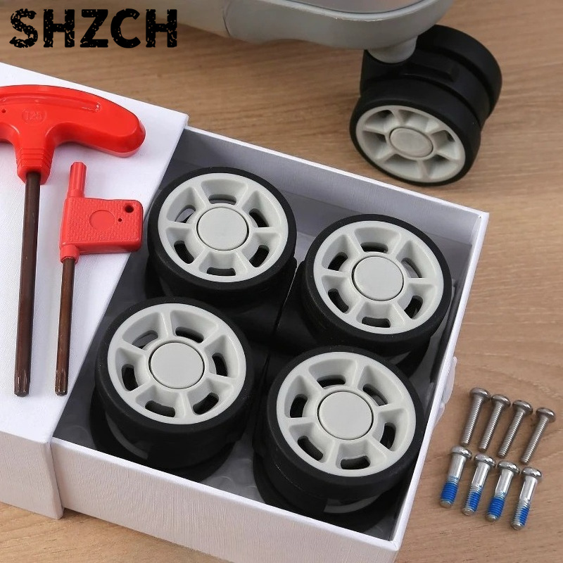 Akcesoria do naprawy kółek wal – Silent Replacement Luggage Wheels recenzja i cena