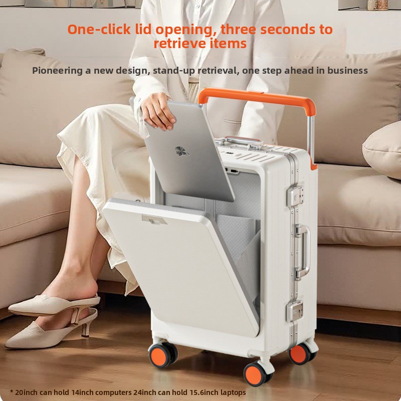 Walizka podróżna z aluminiową  – Aluminum Frame Carry On Luggage recenzja i cena