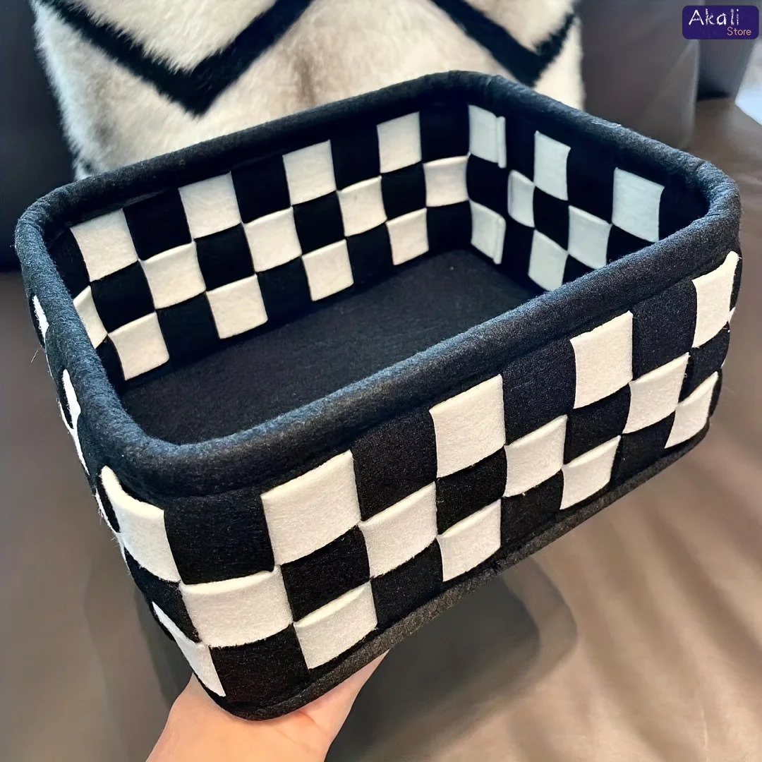 2026 Czarno-biały koszyk do pr – Cosmetic Bags recenzja i cena